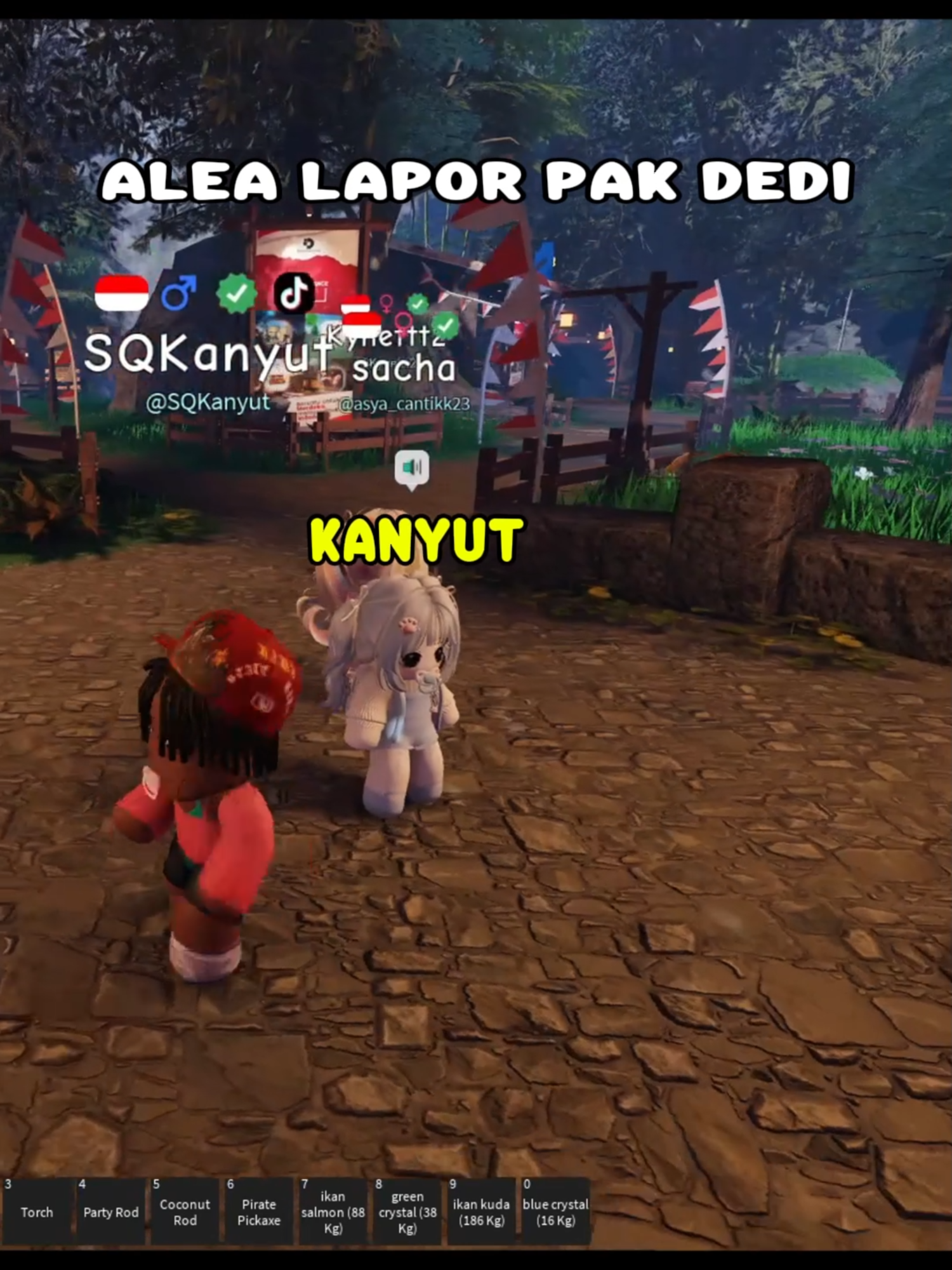 Bagian 59 | Kok Aleanya ada 2. Map : IndoHangout #roblox #indohangout #fyp