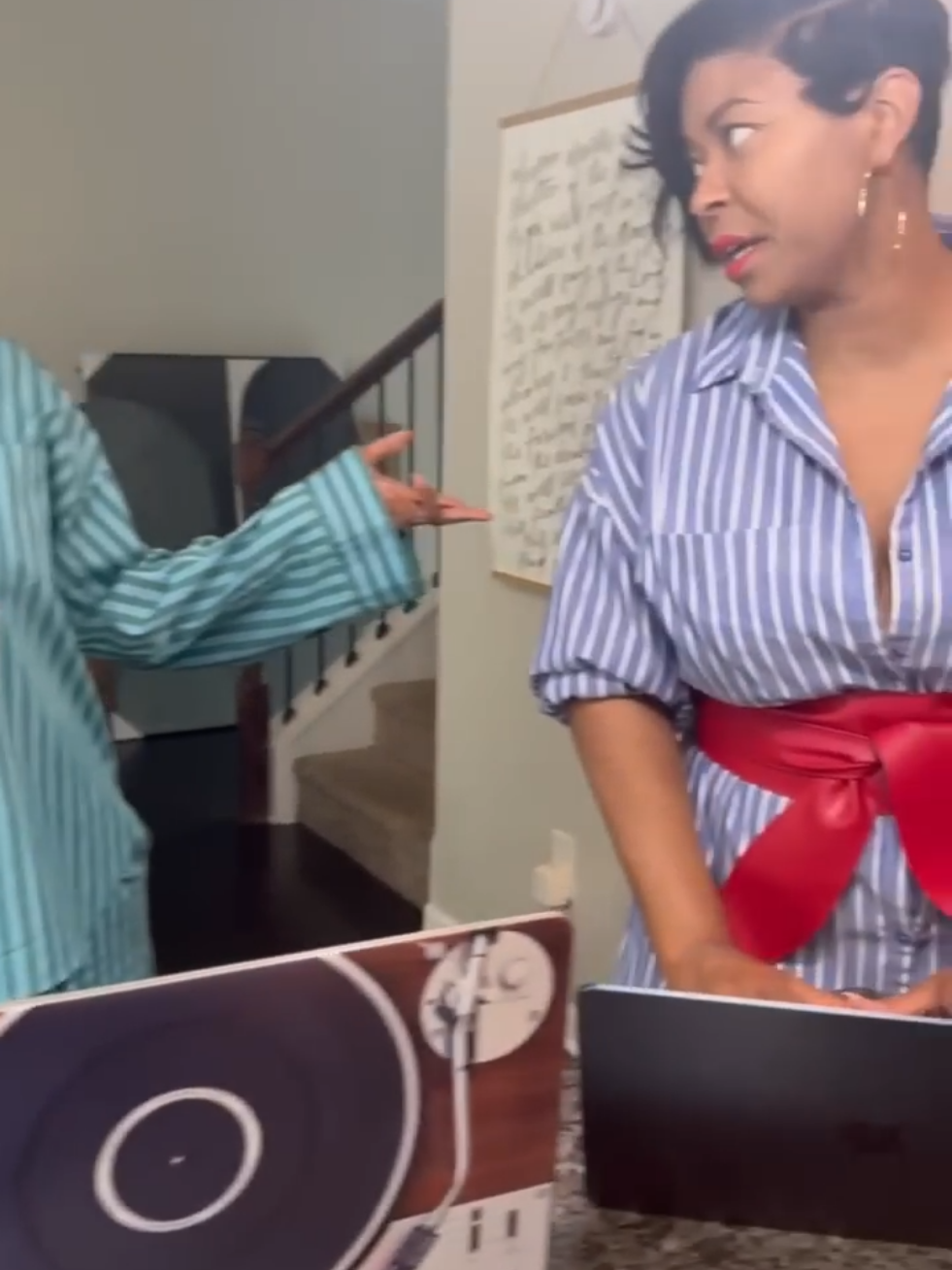 When Natasha and Rolonda set the trap!