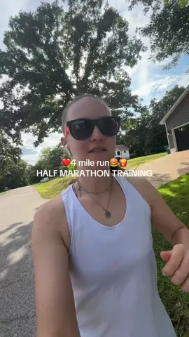 easy 4 miles 4 my half marathon!! let’s get back into training!!!  #halfmarathontraining #halfmarathonrunner #runvlog #runtok #runtiktok #Running 