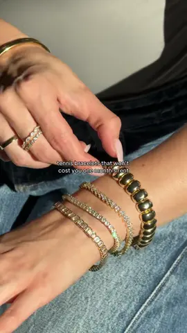 bracelets in your budget (and in your cart 🛒) #pavoi #tennisbracelet #braceletstacks 