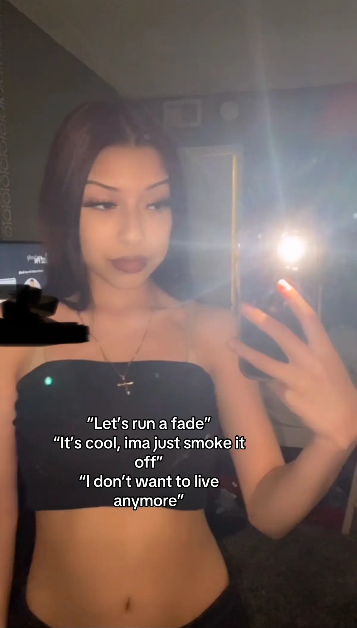 Bye I came along way😞 #fypシ゚viral #christiantiktok #directedbyJesus #aaliyah 