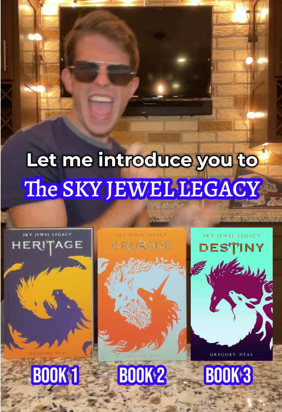 Are you ready to read The SKY JEWEL LEGACY? Pre-order the complete series on KICKSTARTER (LlNK lN Bl0) #fantasybooktok #fantasybooks #fantasybookseries #bookrecommendations #reading 