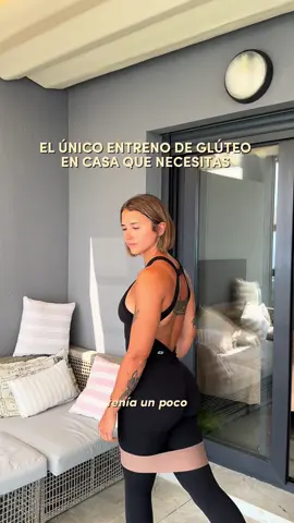 rutina de glúteo en casa con una goma! 🤝🏼🍑 y es que incluso estando en casa, podéis trabajar el glúteo con muy poco material!  el mono de la nueva colección PRĀNA LINE  y las gomas son de @pbsapparel y los tenéis con descuento en su web con el código MARIAAMDR 🖤  #gym #gymgirl #gymworkout #perdergrasa #homeworkout    