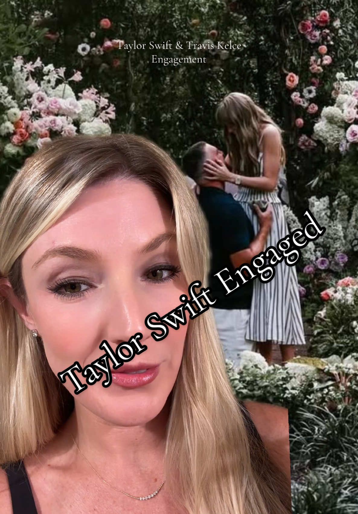 #taylorswift #traviskelce #engagement #taylorswiftengaged 