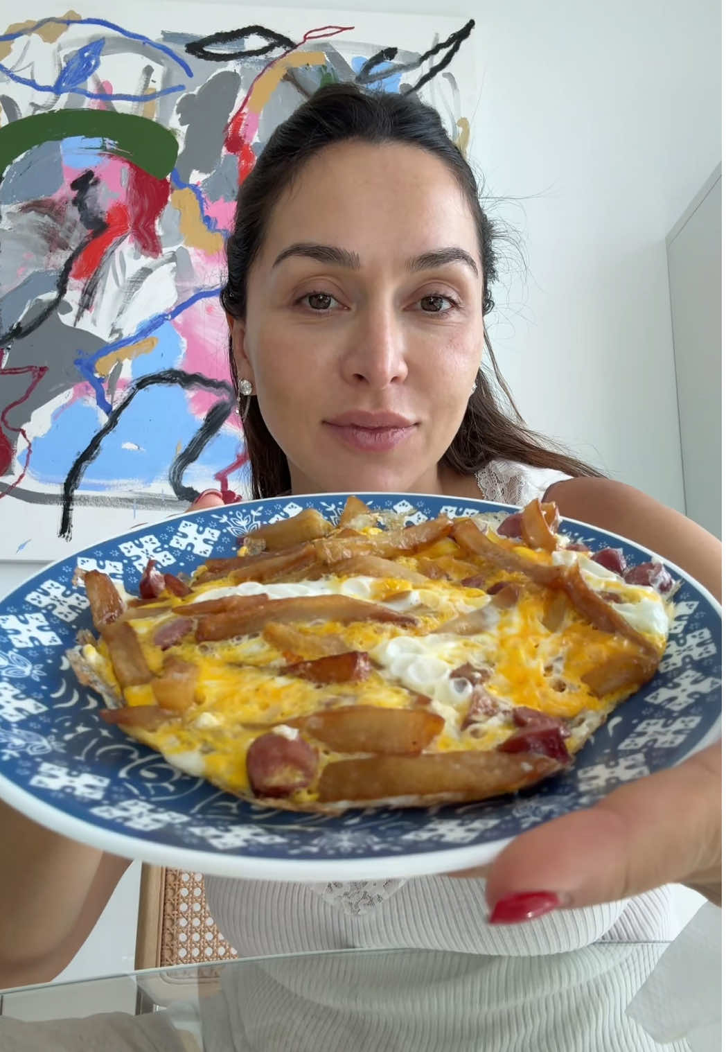 A very nostalgic breakfast #breakfast #eggs #easymeal 
