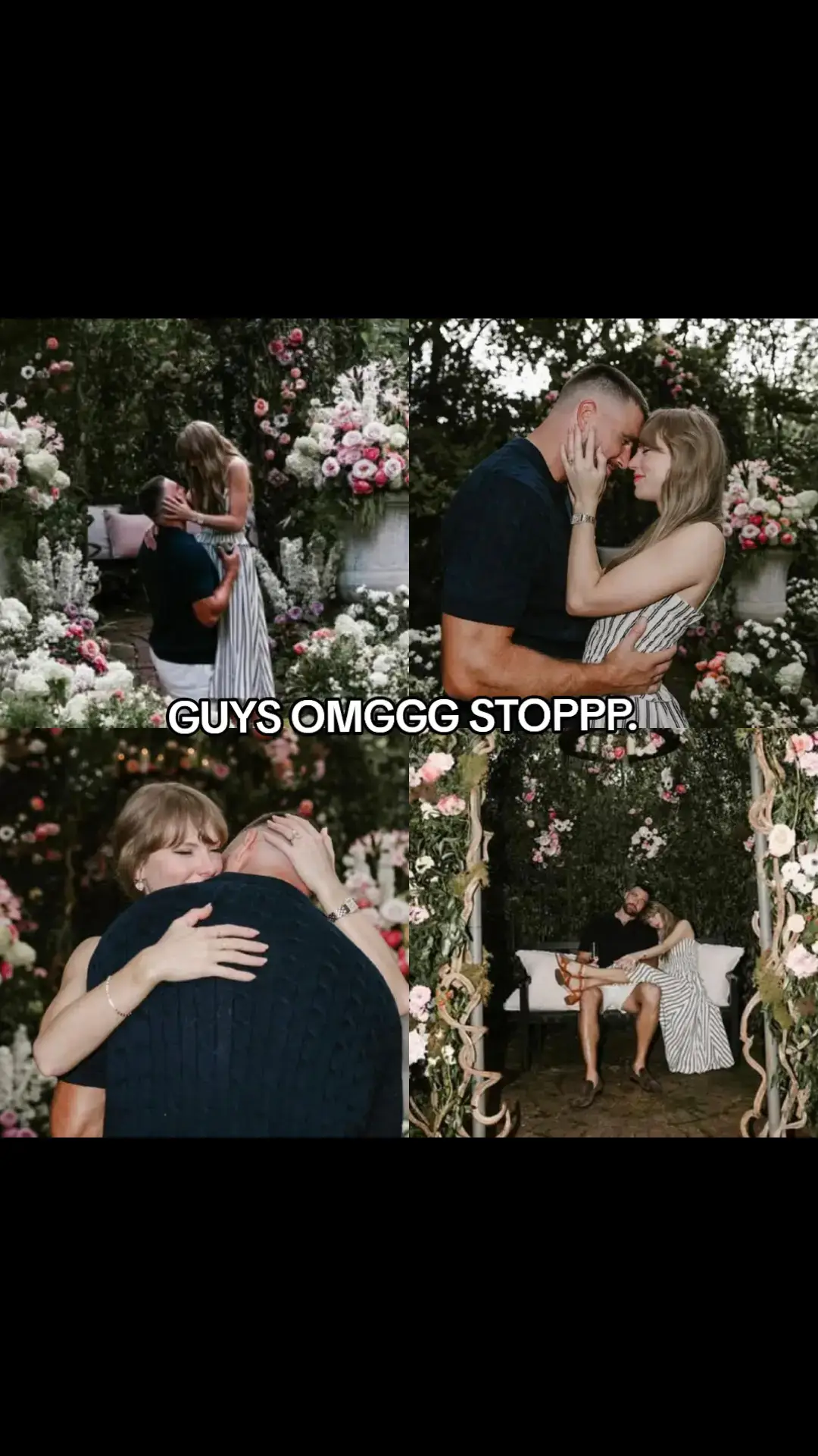 screamed when I seen this. #taylorswift #traviskelce #engaged #fyp 