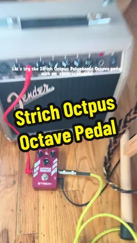 Trying the @STRICH MUSIC Octpus Polyphonic Octave pedal with my solid-body electric Makaio ukulele from @Aloha City Ukes. My instrument stand is from Strich as well! My dad gave me my @Fender Acoustasonic 15. #effectpedal #guitarpedal #tenorukulele #electricukulele #uke 
