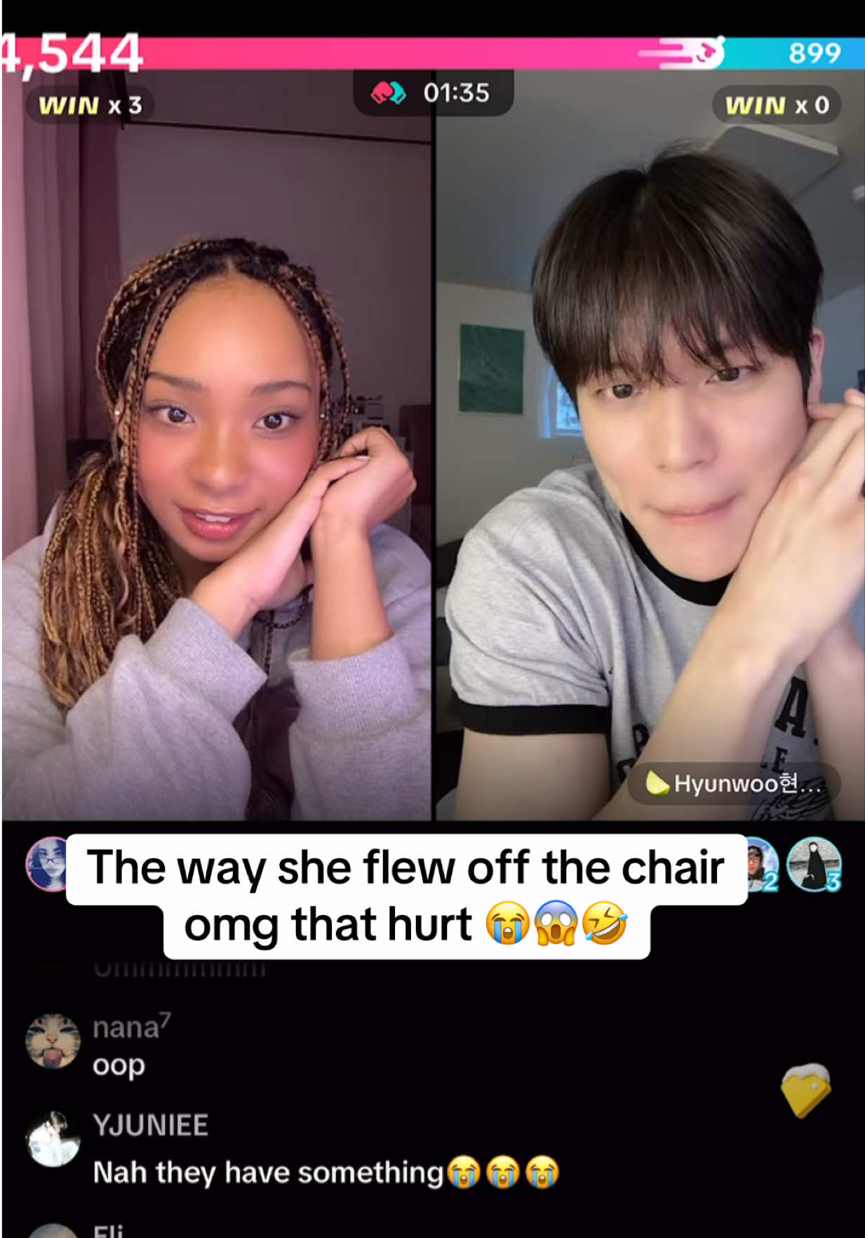 The Queenie & Hyunwoo love story continues @퀴니 queen @🍋‍🟩Hyunwoo현우🍋‍🟩 #queenie #hyunwoo #live #tiktoklive #korea 