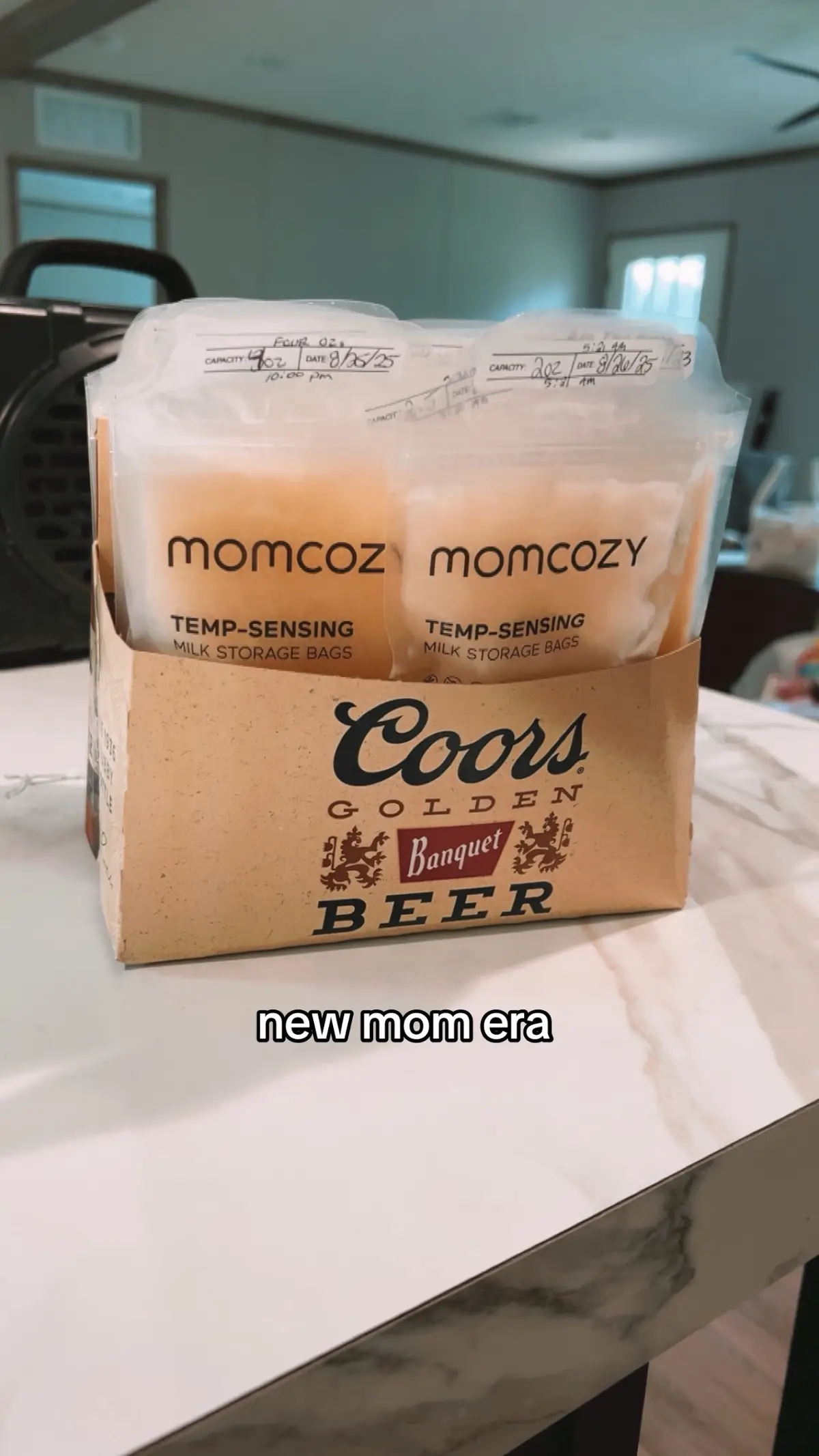 it came from my Colorado mountains so it works  #coors #fypシ #foryou #newmom 