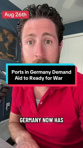 Ports in Germany Demand Aid to Ready for War