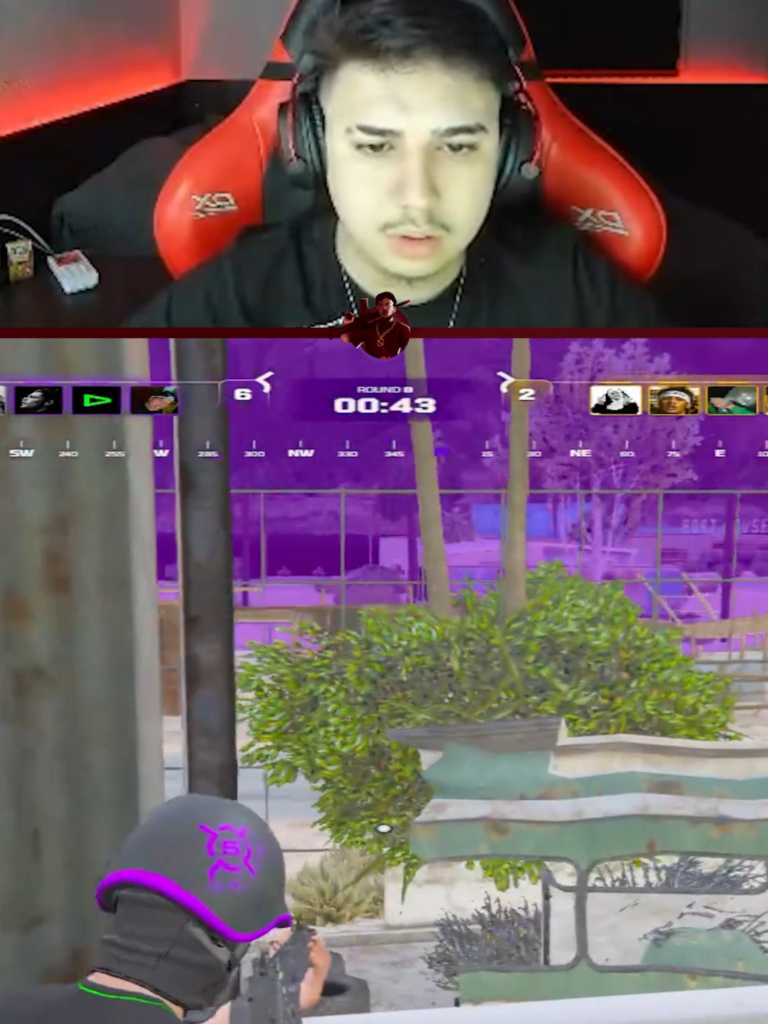 Jogando pra se divertir! | Como um HexaCampeão joga B5! #krozzns #corteskroozzns #gtarp #frança #battlefive