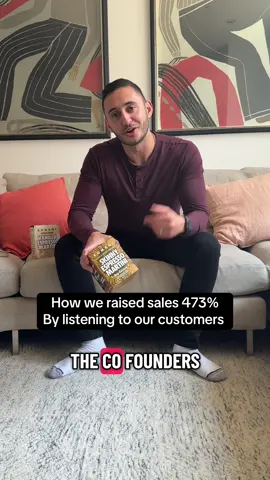 how we raised sales over 400% by listening to our customers ⚡️ #businesstips #business
