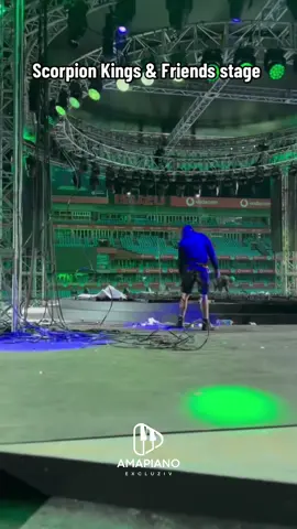 Work is still ongoing at Loftus Stadium as preparations for the Scorpion Kings and Friends show reach fever pitch @scorpionkingslive @LawdPorry 