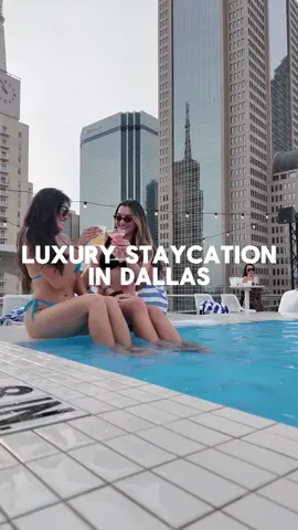 The Starler isn’t just a hotel, it’s an experience — rooftop cocktails at Waterproof, a hidden underground speakeasy, arcade & bowling, brunch at overeasy & skyline views that make you forget you’re still in Dallas.  this is your sign to be a tourist in your own city & book that staycation 🍸✨ . . . . . . #thestatler #thingstodoindallas #downtowndallas #dallasstars 