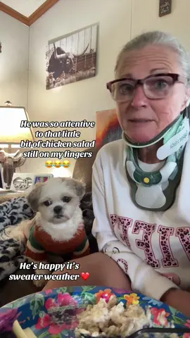 Michelle and Reggie… Lunch thoughts!   Kindness matters!!!  #trend #Love #reggie #puppy #cute 