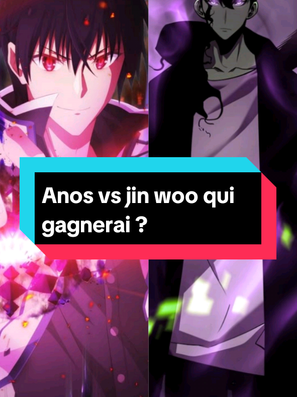 Anos vs Jin-Woo… Le Roi de la Tyrannie contre le Monarque des Ombres. Qui gagne ce combat de légende ? 👑⚔️🔥 #AnimeBattle #AnosVoldigoad #SungJinWoo #sololeveling #AnimeEdit