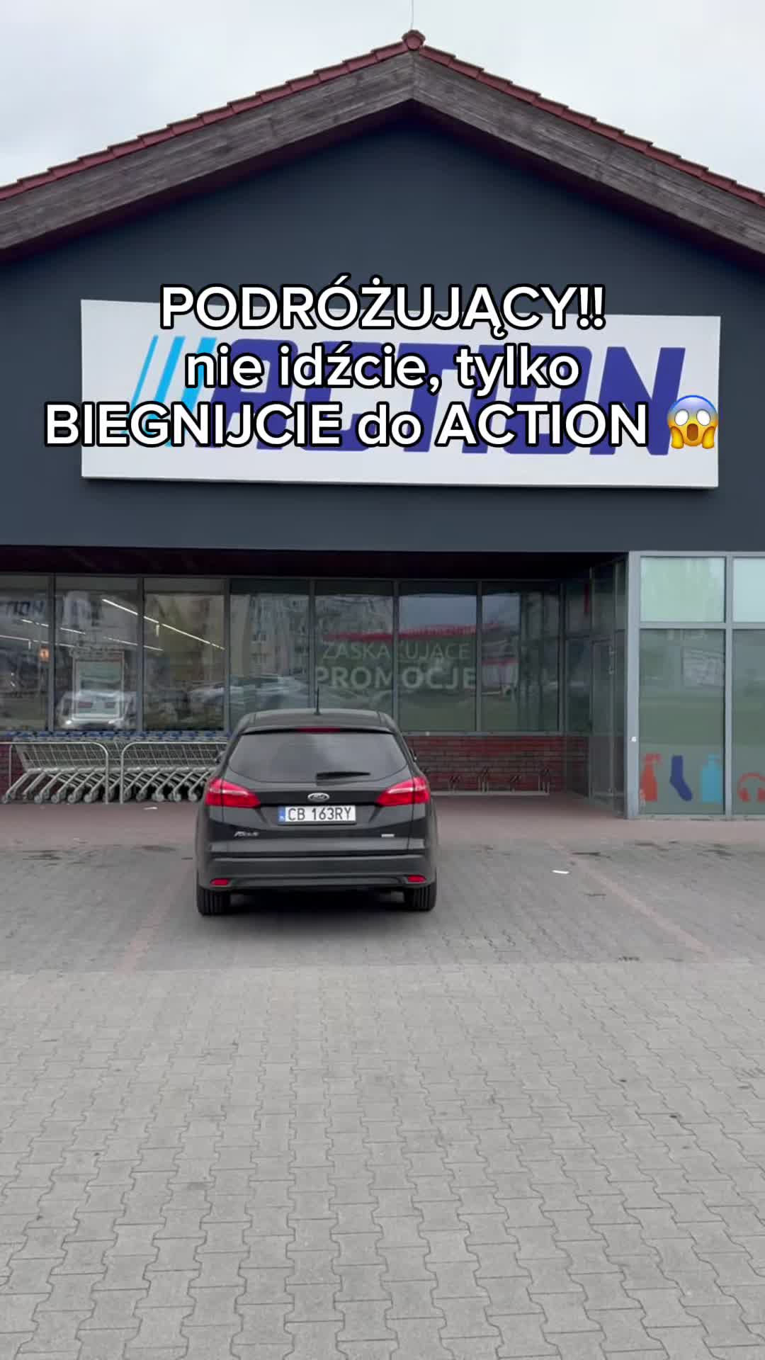 BIEGNIJCIE do ACTION po ten plecak!😳❤️
