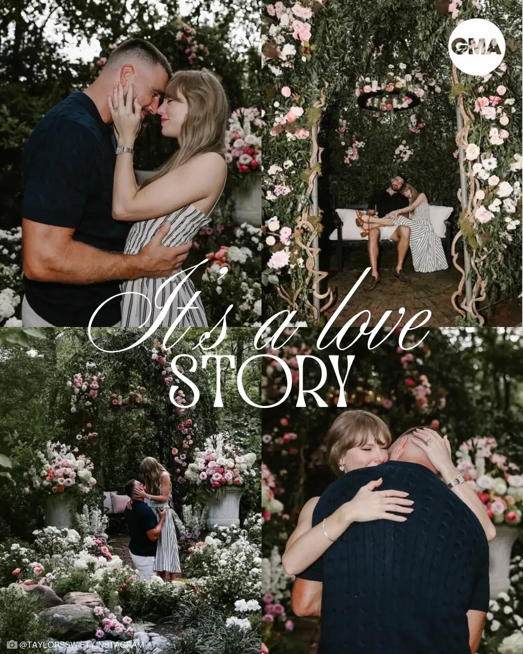 So it's gonna be forever! It's time for Taylor Swift to go pick out a white dress after she and Travis Kelce announced their engagement. Swift and Kelce have been dating since 2023. #taylorswift #traviskelce 