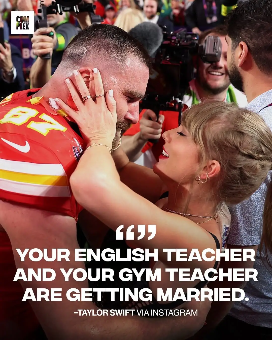 Travis Kelce and Taylor Swift announced their engagement 💍❤️ #traviskelce #taylorswift 