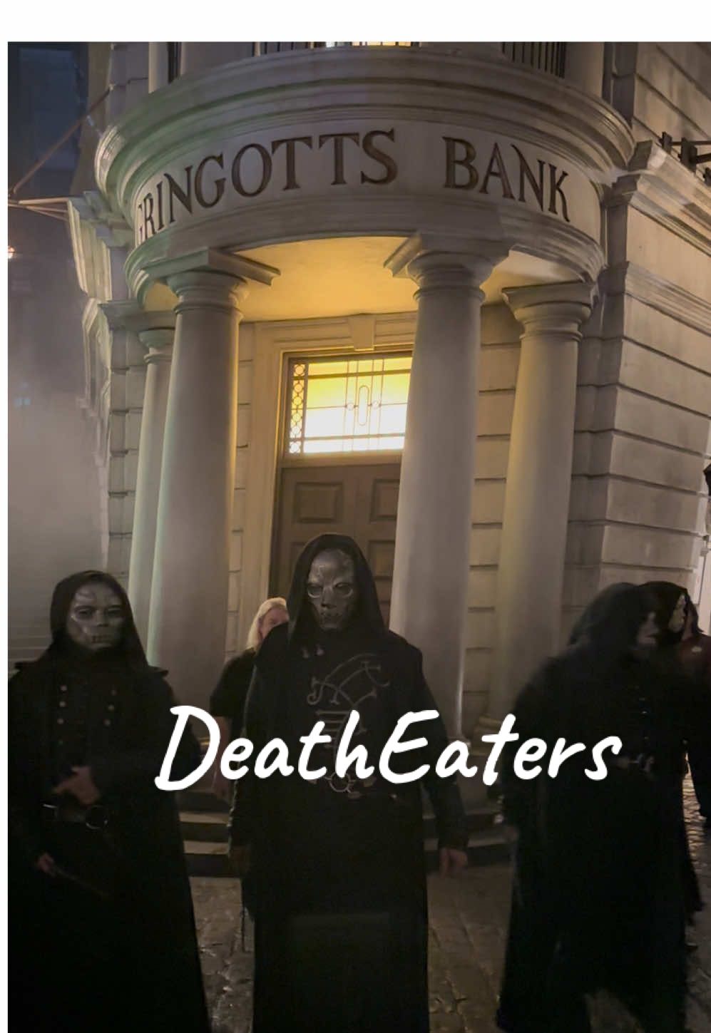 Darkness is just a veil for power #deatheaters #harrypotter #hhn #halloween #fyp