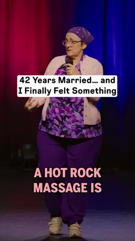 42 years and I finally felt something! #ettamay #standupcomedy #marriage #massage #relationships 