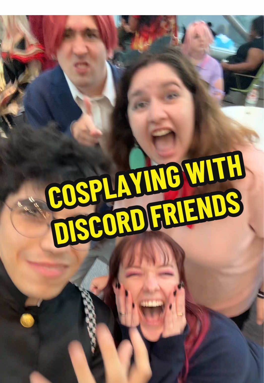 strangers are just friends waiting to happen ok #animenyc #cosplay #discord #cosplaysewing #discordfriendsgroup @CrispyTanooki @Jennyb @spiritofthegun 