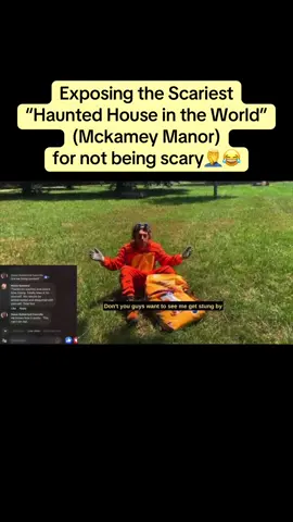 Exposing Mckamey Manor haunted house for being fake😂😂w/ @Reckless Ben #foryou #foryourpage #fyp #mckameymanor #hauntedhouse 