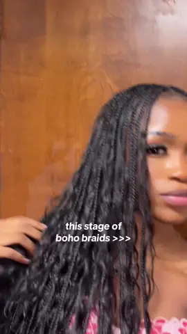 2 weeks in and they look better everyday @ywigs_tiktok #inspo #braids #bohobraids 