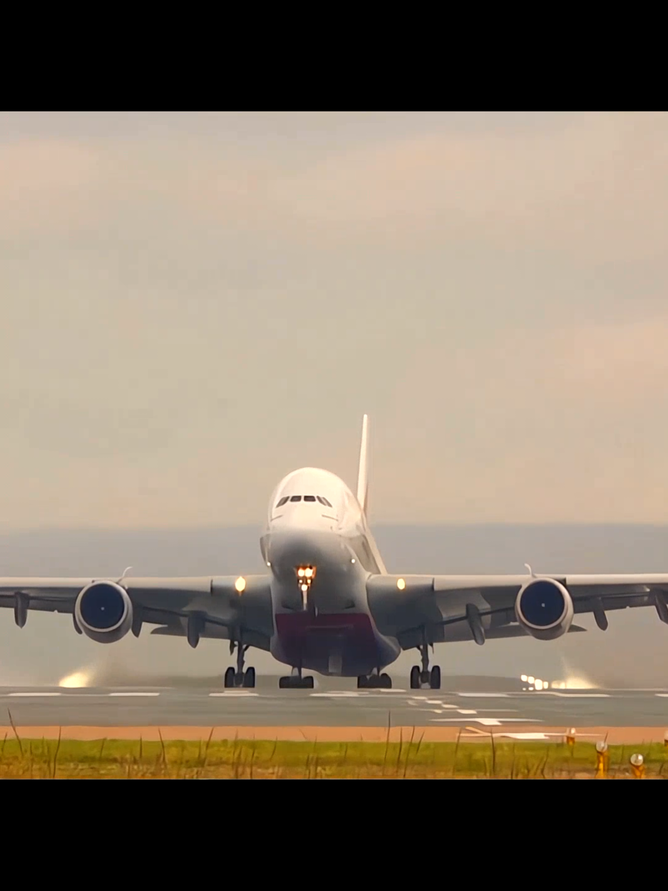 Emirates A380 Head On Departure at Manchester Airport #EmiratesA380 #Takeoff #Manchester #Airport #AviationLovers #PlaneSpotting #AviationPhotography #TravelGoals #Airplane #AviationEnthusiast #AirbusA380 #TravelVlog #SkyHigh #JetSet #Wanderlust #PlaneSpotter #AviationLife #airportvibes 