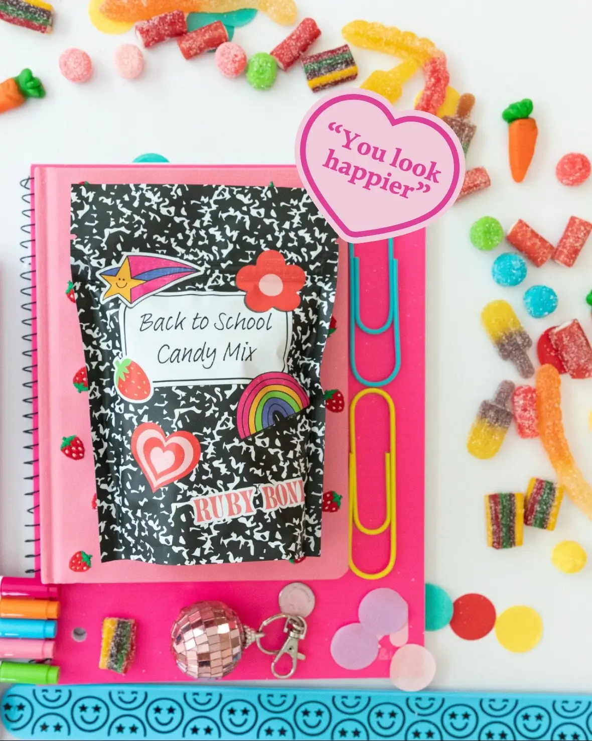 Catch me patiently waiting by the door for the sweetest package to arrive!!📦🍬💕 #rubybond #candy #candyshop #sweet #candymix #gummycandy #SmallBusiness #youlookhappier #candyqueen 