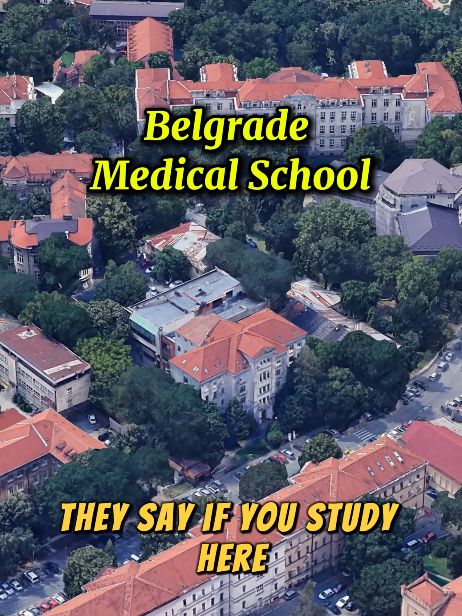 Medical School Belgrade, Deligradska – the place that breaks you or makes you. Would YOU last four years here? 🤔👇 #Deligradska #BelgradeSchools #TikTokStory #FutureDoctors