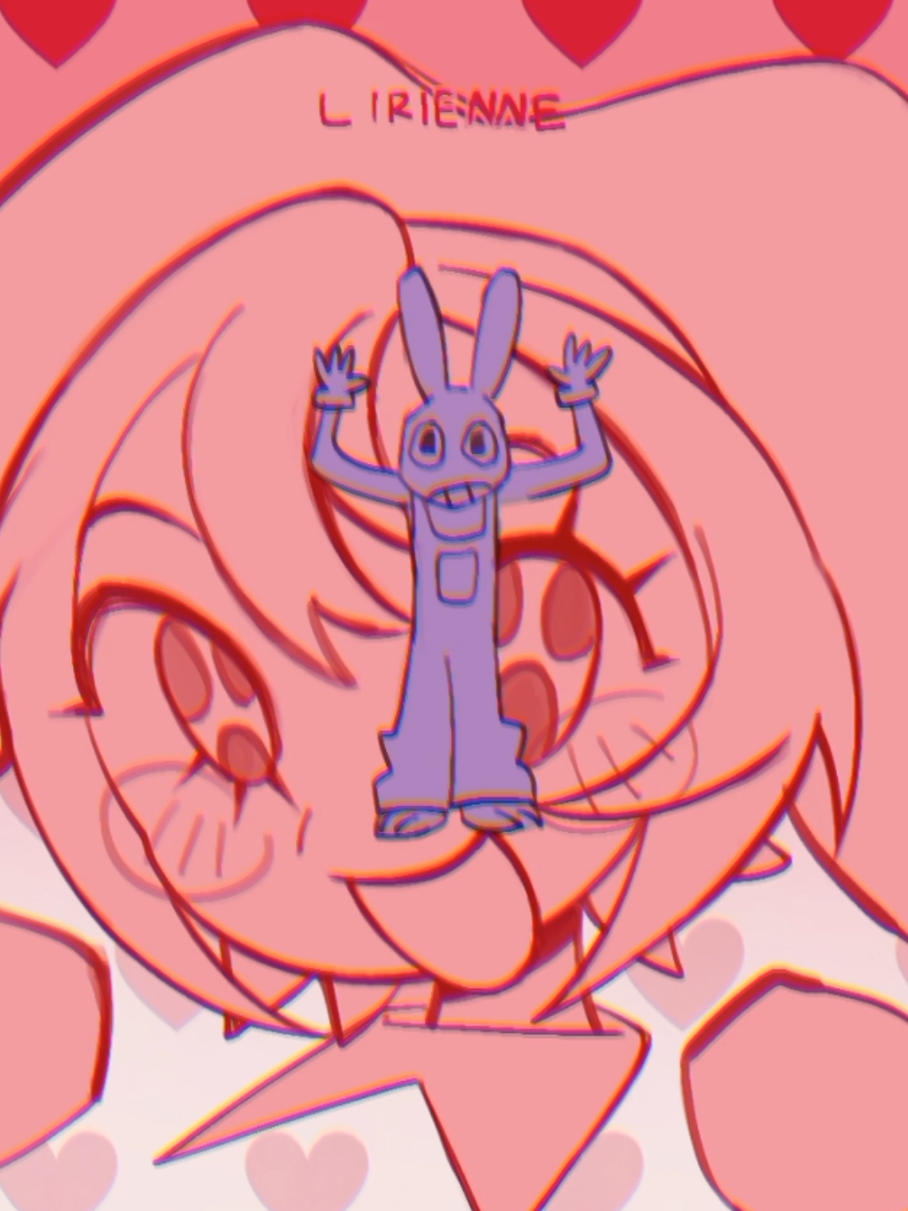 Wow, u see this too? No way funnybunny’s in the animatic now?? #theamazingdigitalcircus #digitalcircus #digitalcircusjax #digitalcircuspomni #funnybunny 