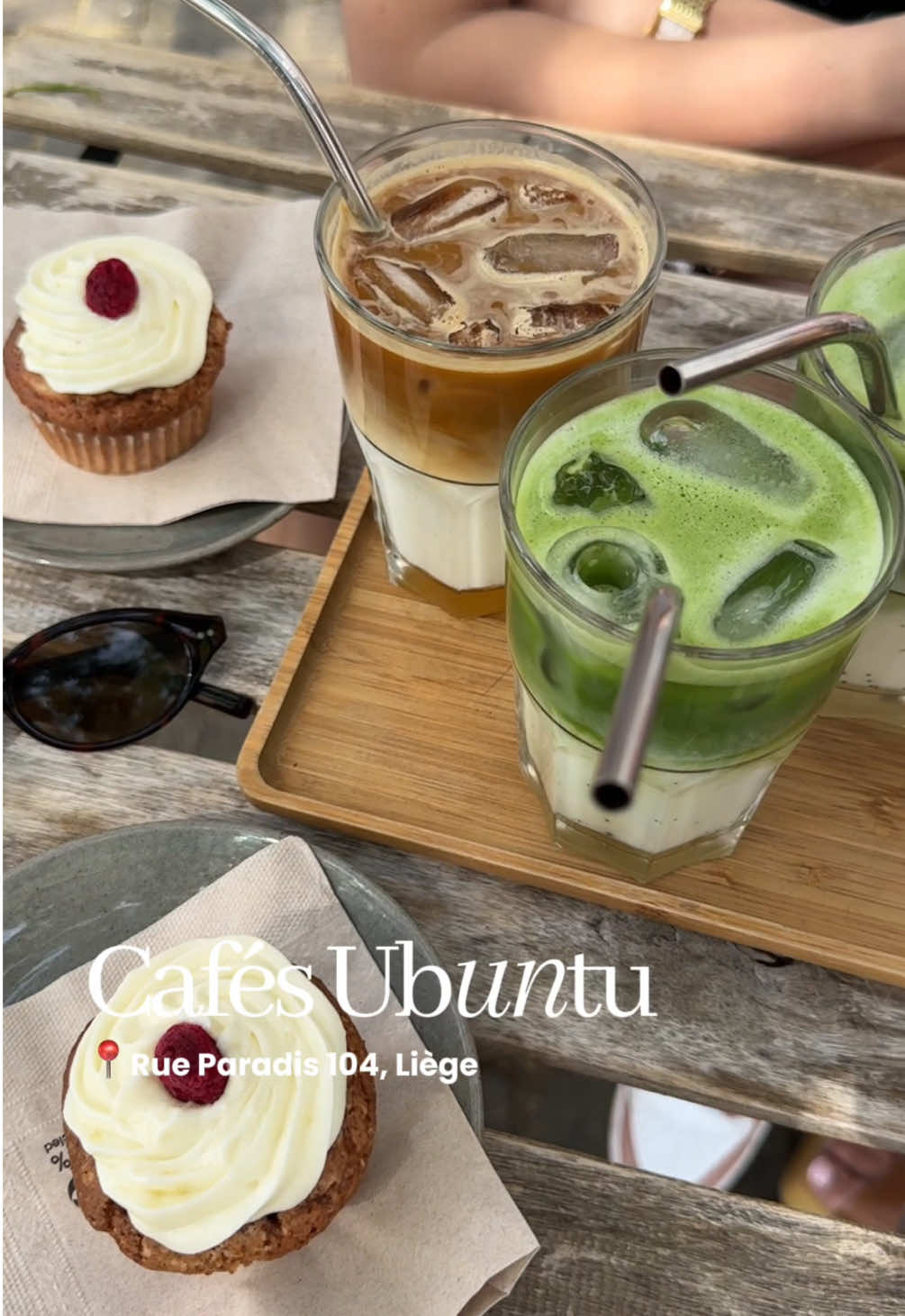 Adresse à tester à Liège : Cafés Ubuntu ✨☕️ #matcha #coffeetiktok #coffeetime 