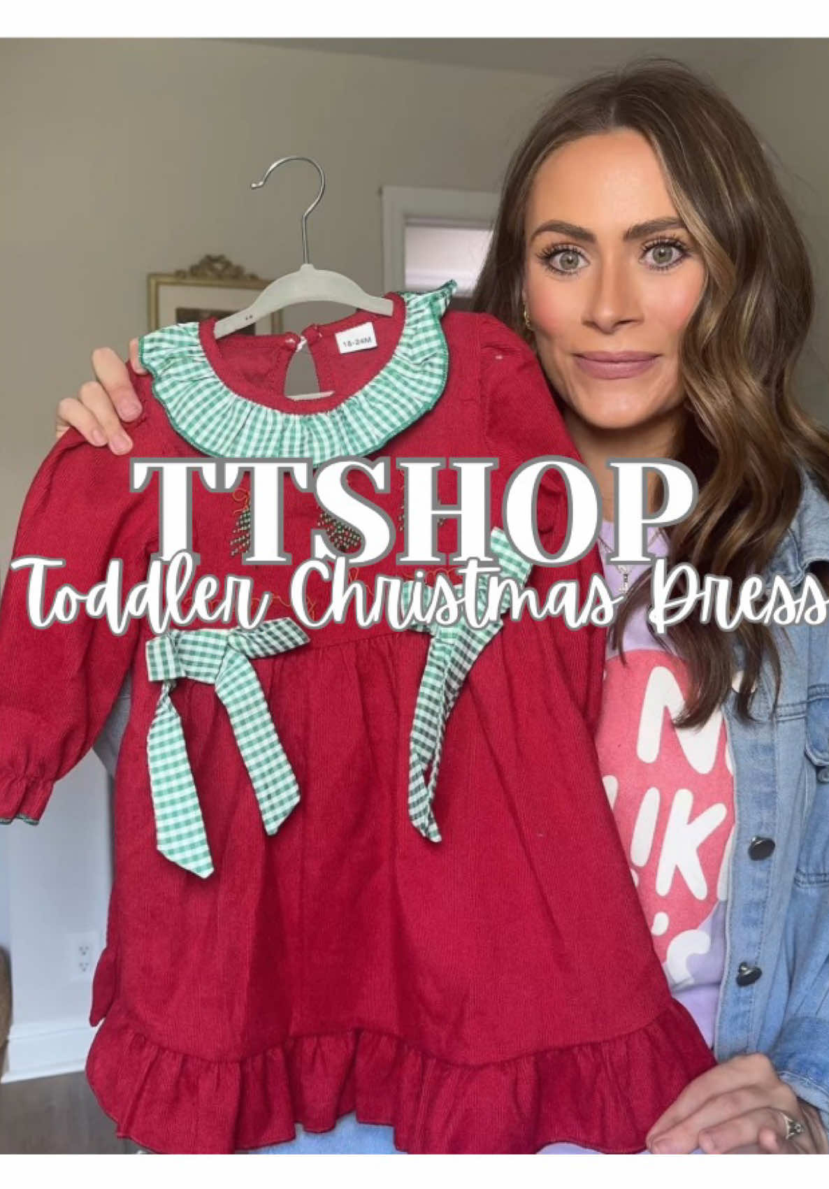 Temp dropped below 80 and I’m in the spirit 🎄🎄🎄  #christmasbaby #babyfashion #toddlerfashion #girlmom #christmasdress 