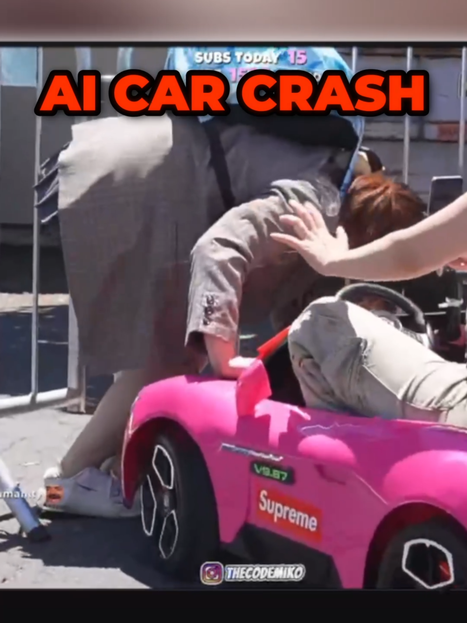 Neuro Runs Over Bao #fypシ #baothewhale🐳 #fyp #anime #animegirl #meme #funny #clip #shorts #memes