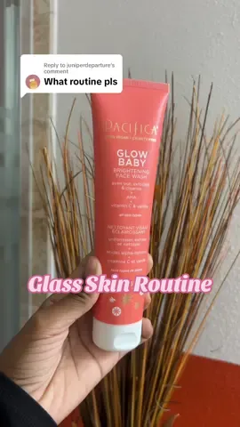 Replying to @juniperdeparture Everything I use on my skin to keep it clear. 💕 #skincareroutine #glassskinroutine #skincaretips 