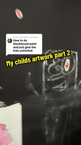 Replying to @𝕽𝖔𝖆𝖉𝖐𝖎𝖑𝖑 the bedroom walls never really go as I envision... but here we are, YAS little creative spirits ✨ lol 