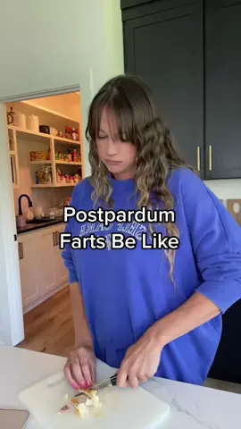 It’s just who I am now. #postpartum #farts #momtok #newmom 