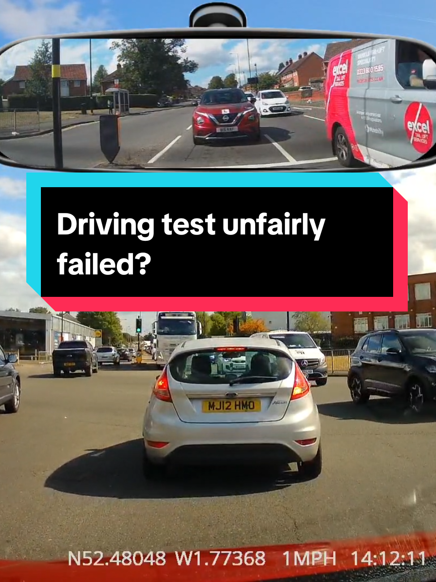 🚦Unfair fail at this cross roads ? Or was the examiner being fair ?🚦  Real clip from my students driving test . They had four minor faults .  At the lights they entered as the second vehicle and went to clear the junction, but the examiner took control !  thoughts ? #fyp #drivingtest #drivinginstructor #drivingadvice #birmingham 