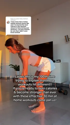 Replying to @LeaAnn Fahey Gehrke we don’t mess around on team endure! Free week in bi0 #calorieburn #strengthtrainingforwomenbywomen #workouttipsforwomen #fullbodyworkout #fitnesstipsforwomen 