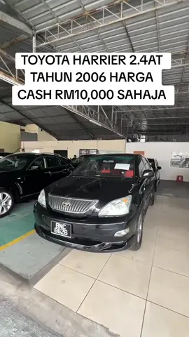 Untuk dijual Toyota Harrier 2.4AT tahun 2006 harga cash RM10,000 sahaja. #toyota #harrier #keretaterpakai #trustedseller #postageseluruhmalaysia 