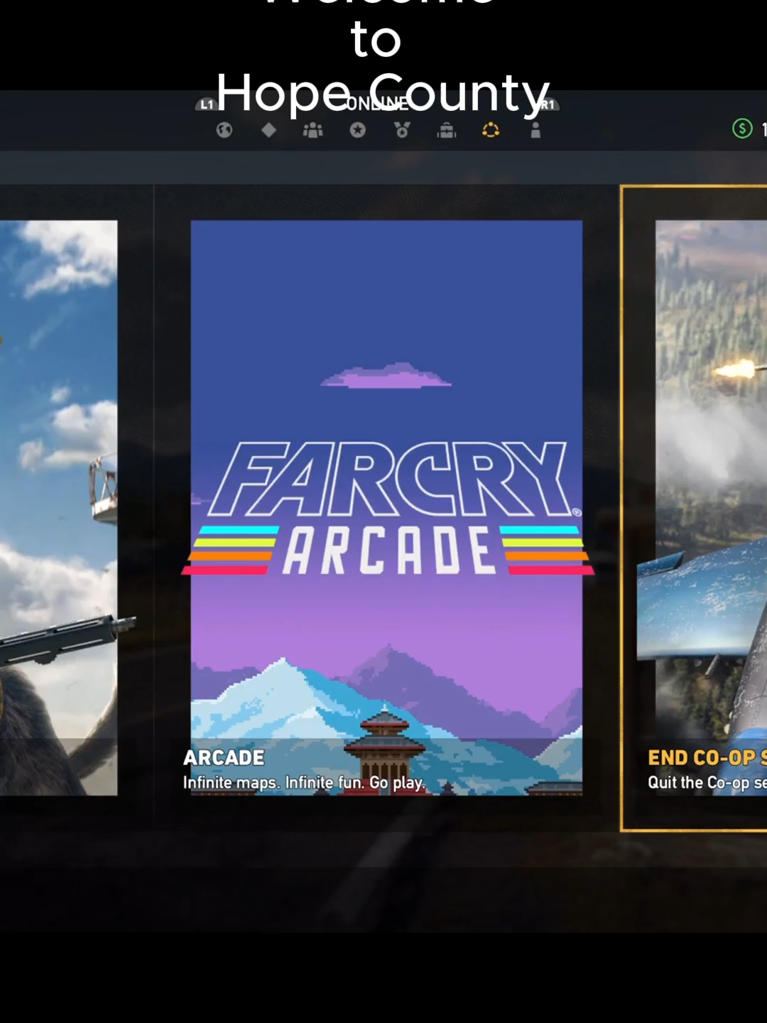 Welcome to hope county#CapCut #fyp #Farcry5 #dumb