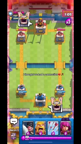 This was 100% a man #clashroyale #dontttrustmen  #godforbiditrustastranger