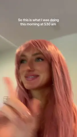 “I don’t have pink hair now but there was a time…” trend is sending me and it’s incredibly tempting. So what do we think. I wouldn’t actually dye my hair but I would get an expensive ass realistic wig (this one was from a bachelorette party and I spent like $10 on it) 