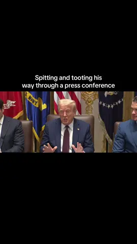 Grandpa pontificating while the sycophants bow down #fyp #spitting #fart 