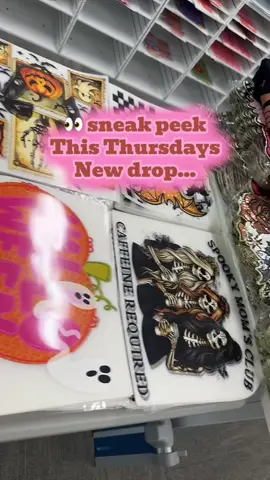 Wow… yeah I’m sorry we saved the absolute BEST prints for our last spooky season drop!! These transfers are sure to be big sellers for your tshirt business!! #screenprinttransfers #tshirttransfers #shirttransfers #spooky #spookyseason #halloween #tshirt #sodarlingscreenprints #newdrop #sneakpeek #cricut #heatpress #readytopress #crafts #chenille #patches 