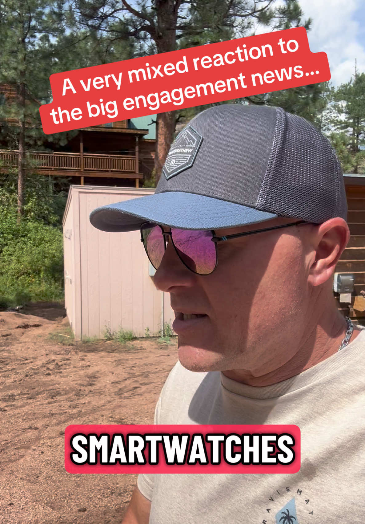 Getting a real-time reaction from my 6th graders on the #TaylorSwift & #TravisKelse engagement news while at #OutdoorEd #principalsoftiktok