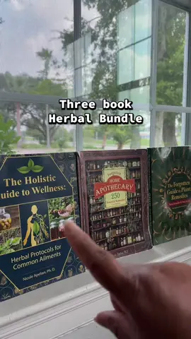 Get this 3 book bundle at the cart. Great gift idea!  #herbalremediesbundle  #3bookbundle  #holistic  #herbalbundle  #tiktokshopcreatorpicks 