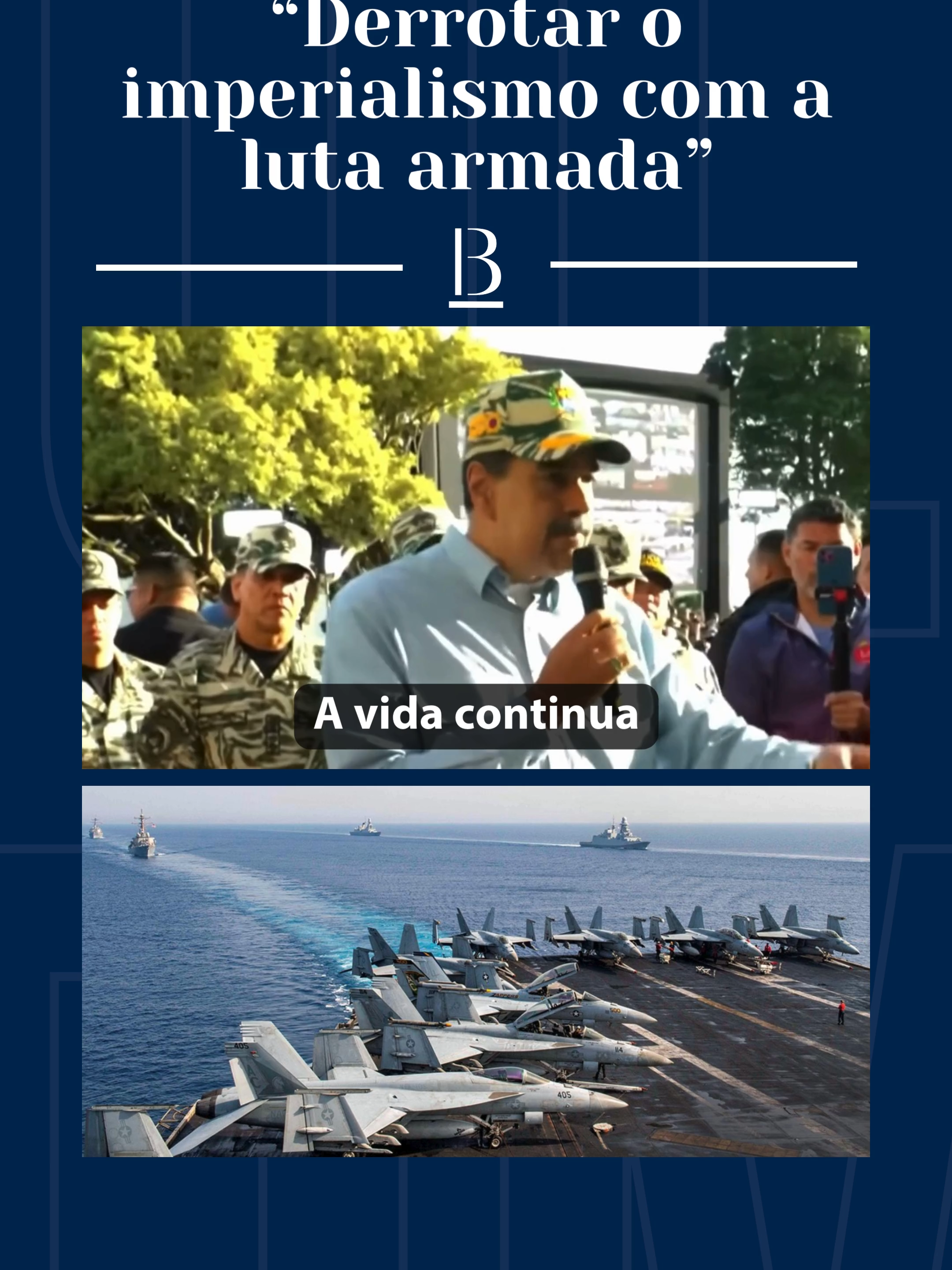 💣 Nicolás Maduro diz que 