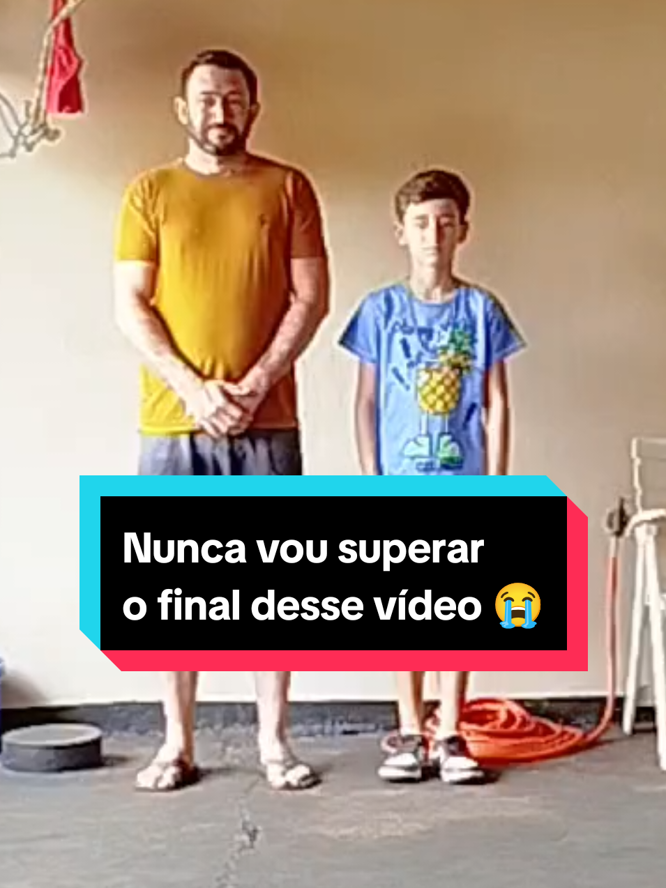 Nunca vou superar o final desse vídeo: 😭 #filhos #pai #padrasto #paternidade #familia 